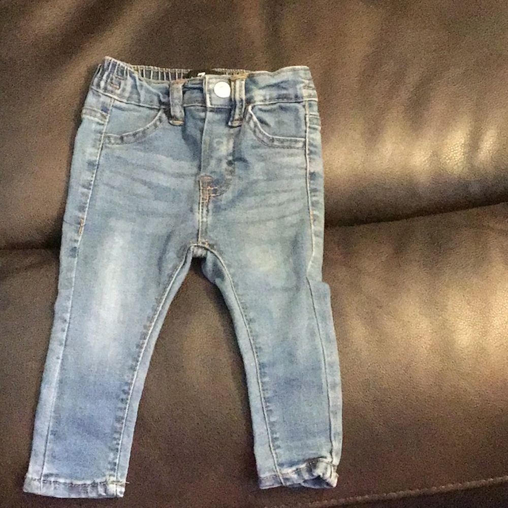 7 For All Mankind Blue Denim Jeans Classic Style